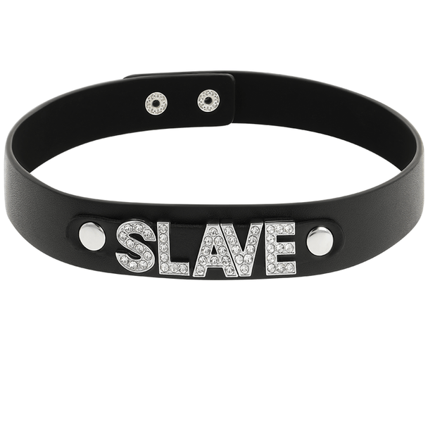 COQUETTE - Chic Desire Choker Vegan Leather - Slave