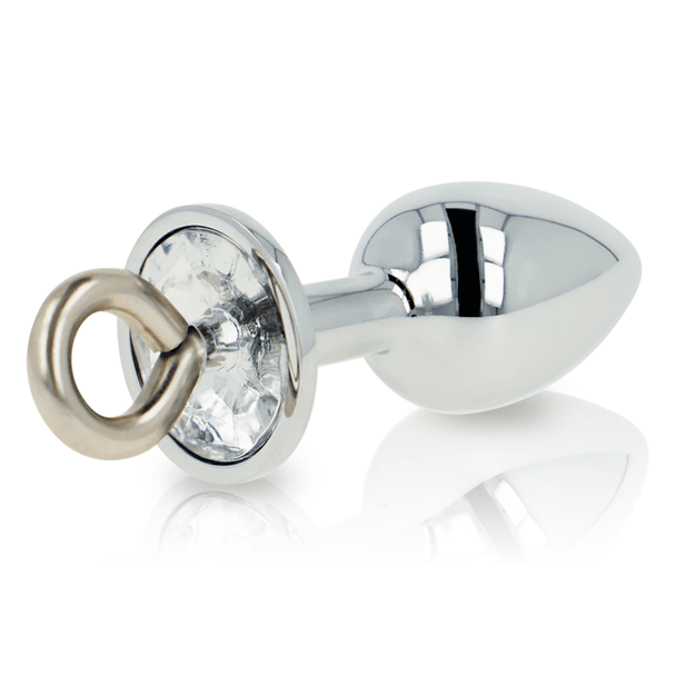 OHMAMA - Fetish Metal Butt Plug With Ring