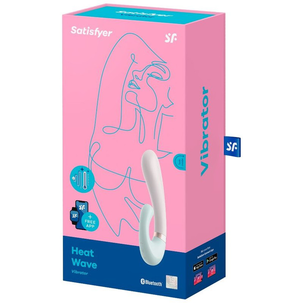 SATISFYER - Heat Wave Vibrator - White