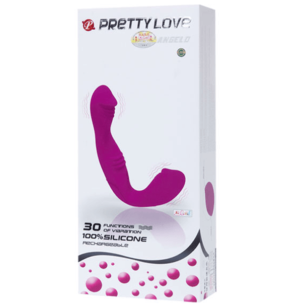 PRETTY LOVE - Angelo Double Penetration For Couples - Purple