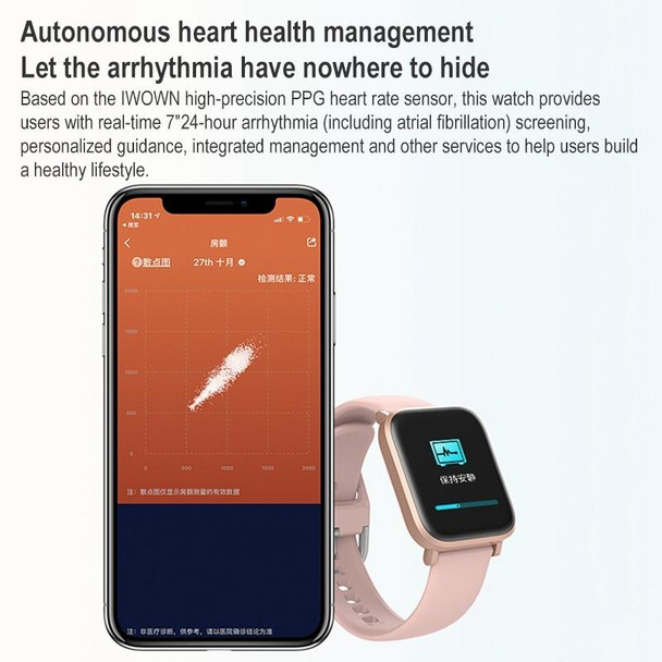 CS201 Fashion Sports IP68 Waterproof Smart Bluetooth Watch, Support Heart Rate Monitoring & Blood Oxygen Monitoring & Sleep Monitoring & Exercise Monitoring(Black)