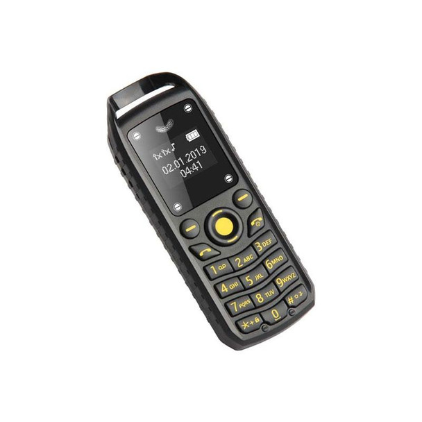 Mini B25 Headphone Mobile Phone, Hands Free Bluetooth Dialer Headphone, MP3 Music, Dual SIM, Network: 2G(Black)