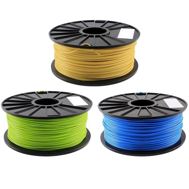 PLA 1.75 mm Luminous 3D Printer Filaments, about 345m(Green)