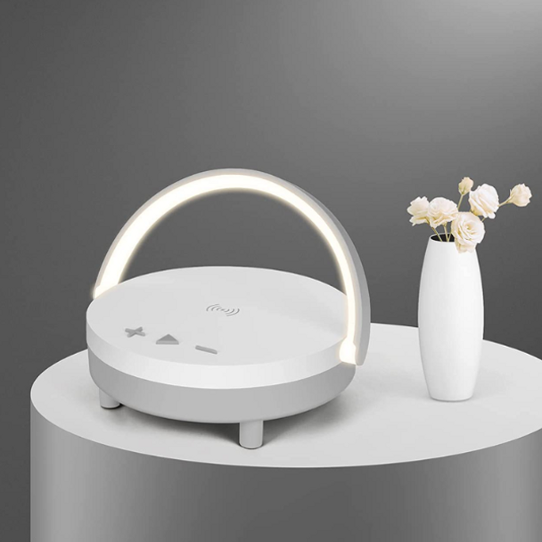 3 in 1 Wireless Charging Music Lamp