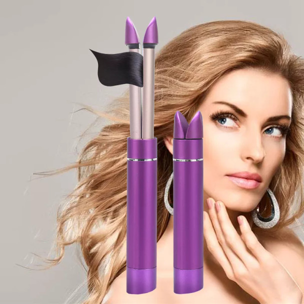 2 in 1 Telescopic Straightener & Curler