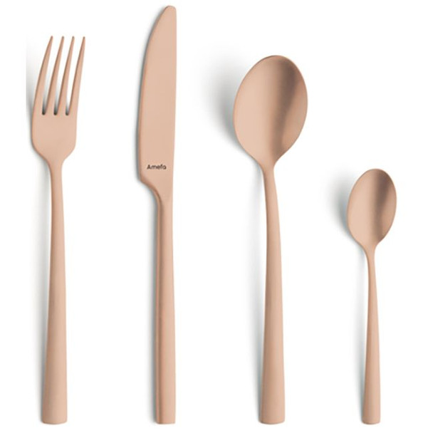 Manille 16pc Copper Cutlery Set