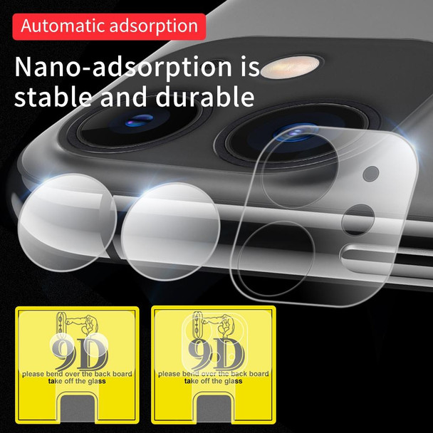 iPhone 11 Pro 9D Transparent Rear Camera Lens Protector Tempered Glass Film Combination Packages