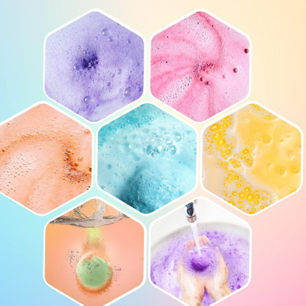 Epeios 12-Piece Premium Bath Bombs