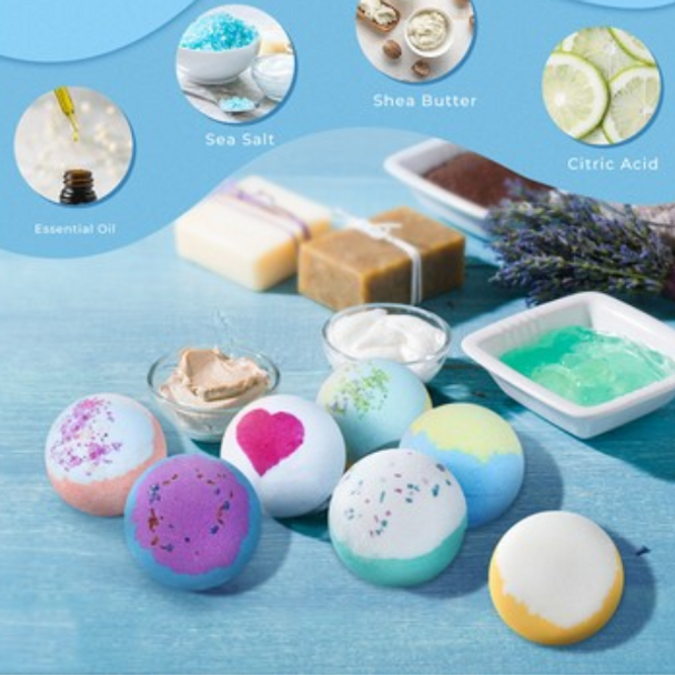 Epeios 12-Piece Premium Bath Bombs