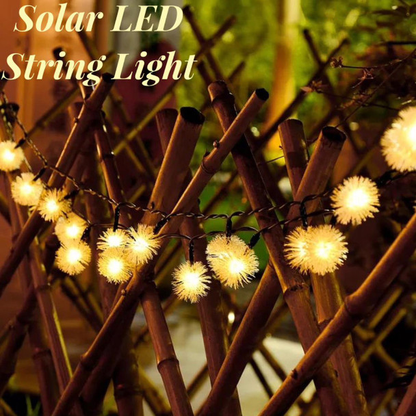 LED String Light  Solar Powered