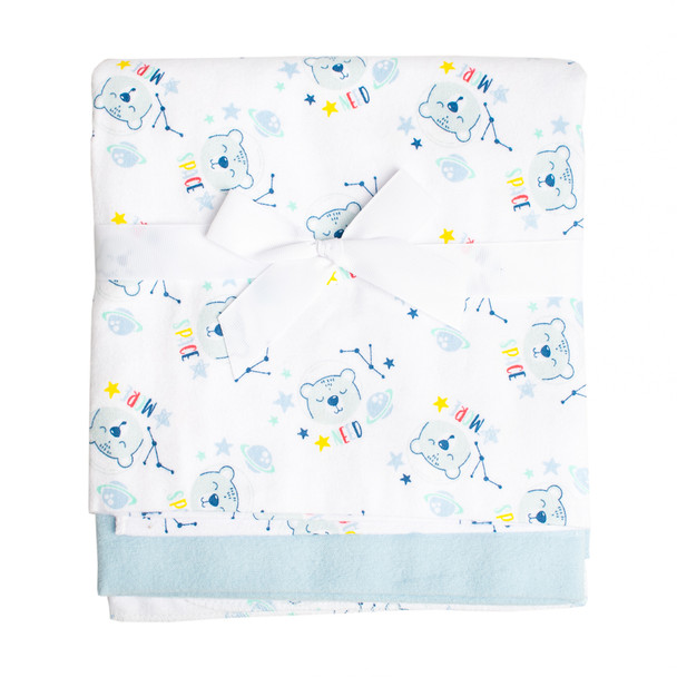 Baby 2pk Receiving Blanket