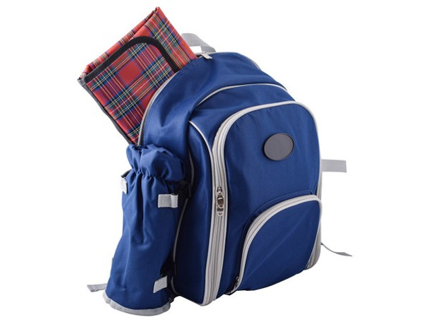 4-Person Picnic Backpack and Blanket