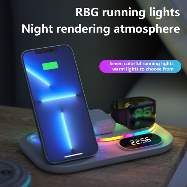 RGB 4-in-1 Wireless Fast Charging Station
