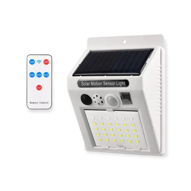 Solar Motion Sensor Light with Alarm