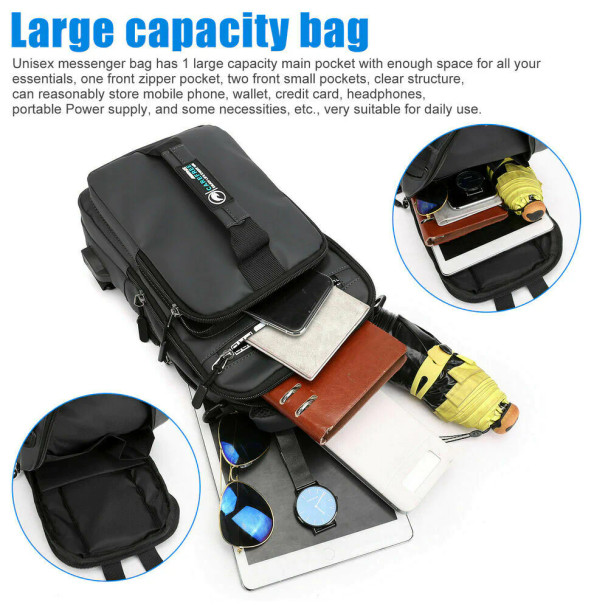 USB Charging Compact Bag