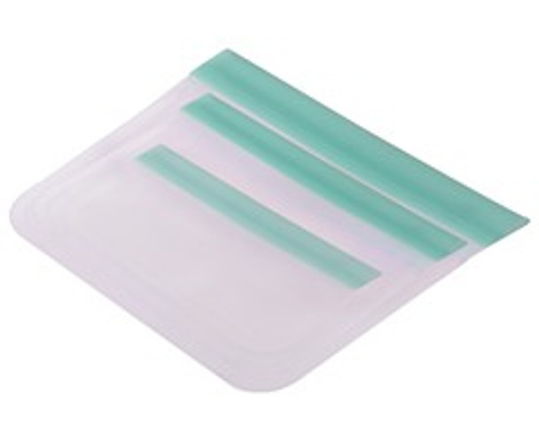 3-Piece Sealable & Reusable Silicone Freezer Bags