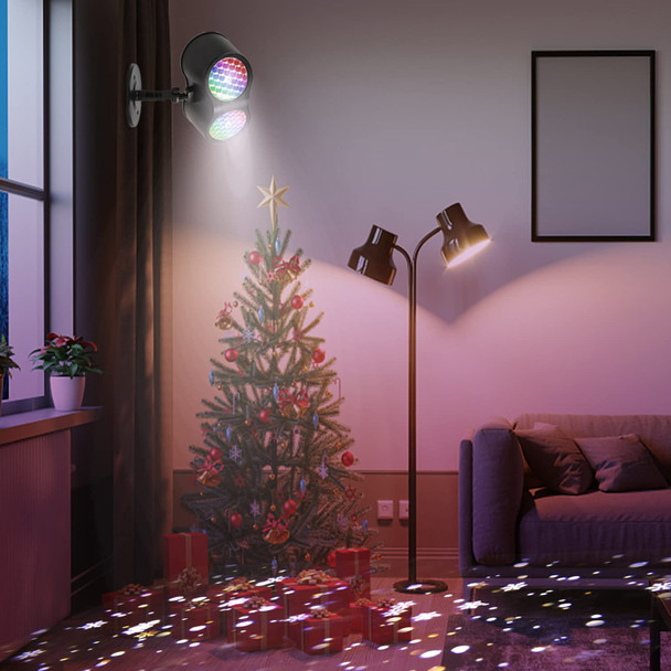 Snowflake Projector LED Atmosphere Lamp