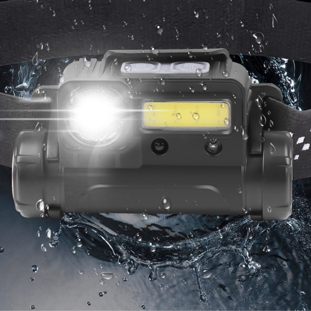 Rechargeable 3W LED COB Headlamp