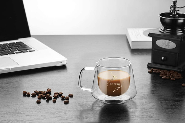 Luxurious Double Walled Coffee Mug