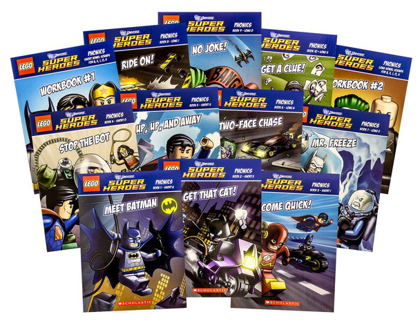 Lego Dc Super Heroes - Phonics Box Set