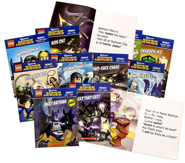 Lego Dc Super Heroes - Phonics Box Set