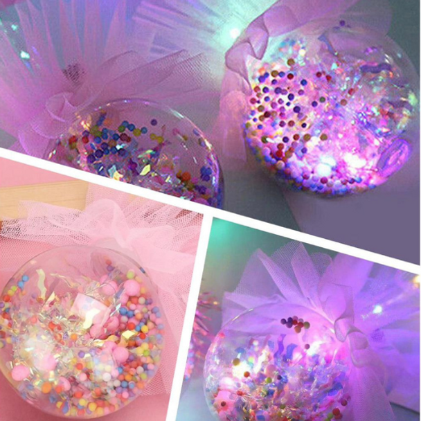 10 Pieces LED Luminous Light  Balloon Sticks