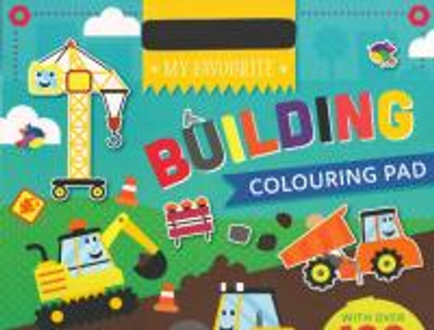 My Favourite Building Colouring Pad