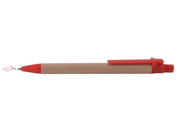 Recycle Pen with Red Ink