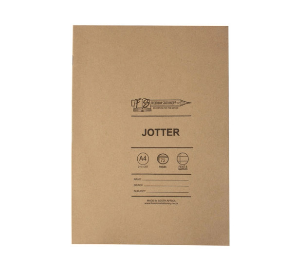 Jotter- A4 Soft-Cover Book