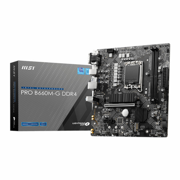 MSI LGA1700 PRO B660M-G  DDR4