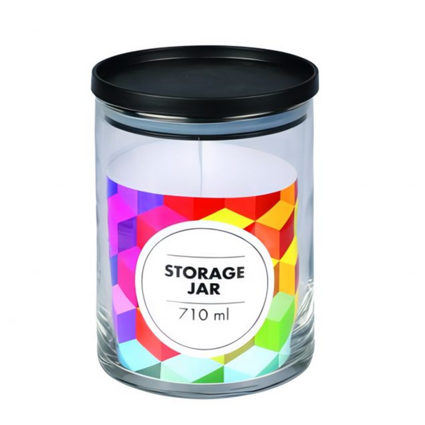 Canary Glass Storage-Jar