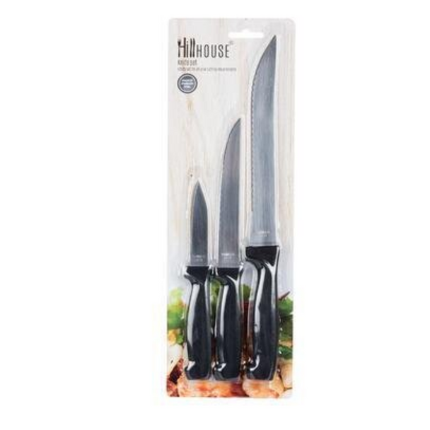 Hillhouse Utility 3pce Knife-Set