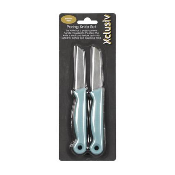 2pc Knife-Set With Colour Handles