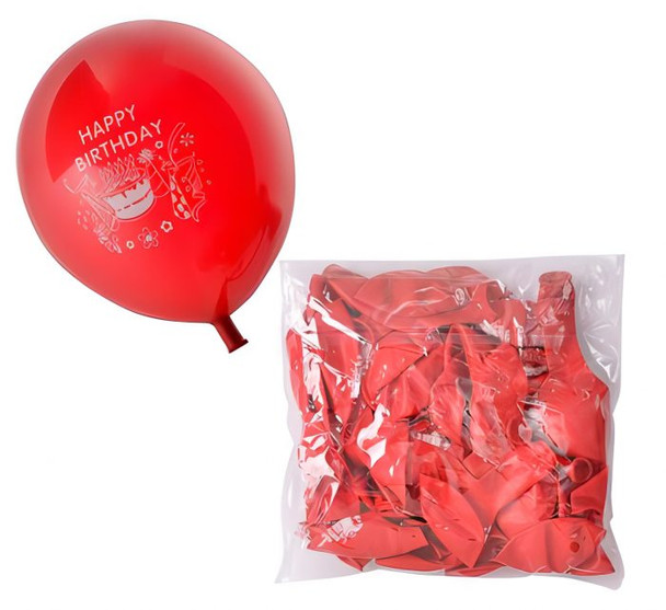Helium 1pc Printed Balloons F-01