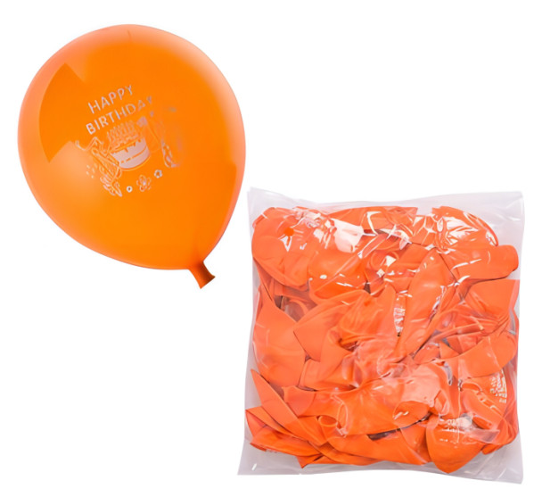 Helium 1pc Printed Balloons F-01