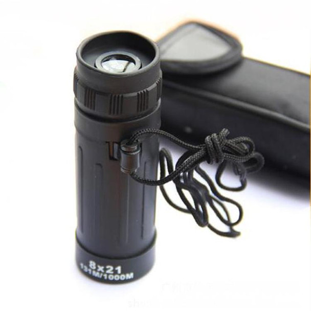 8x21 Telescope Compact Mini Red Film Monoculars