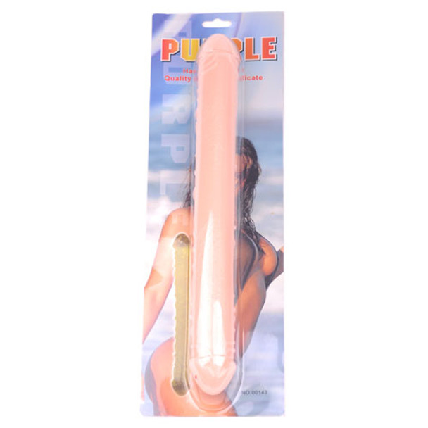 Realistic Double Ended Dildo - Flesh