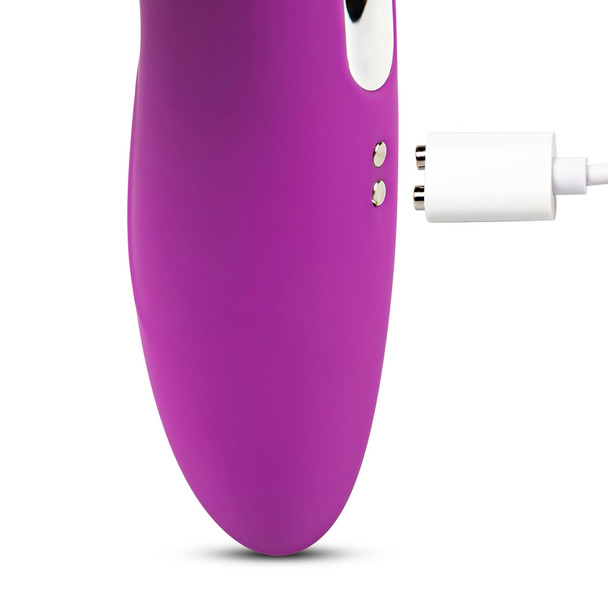 7 Speeds Mini Rechargeable Clitoral Stimulator Suction - Purple