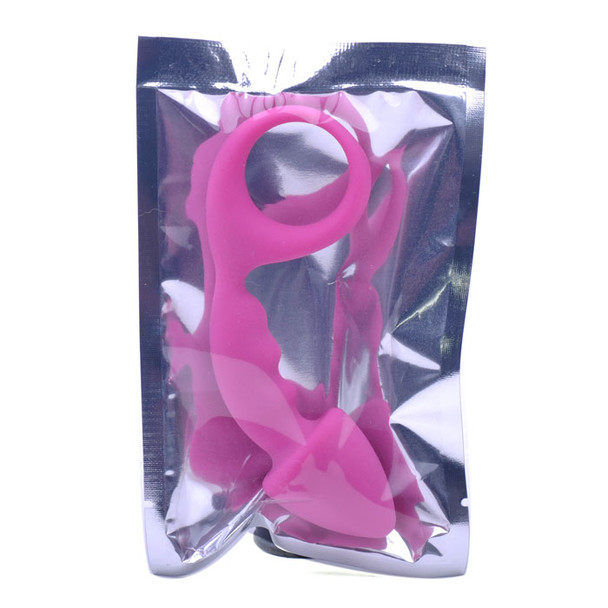 Curved Comfort Butt Plug - Pink