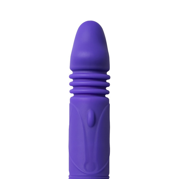 12 Speed Thrusting Dildo with Clitoral Stimulator