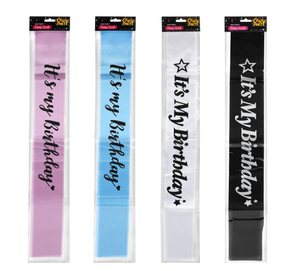 Party Sash Assorted Designs