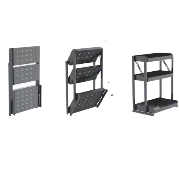 3 Tier Foldable Storage Shelf