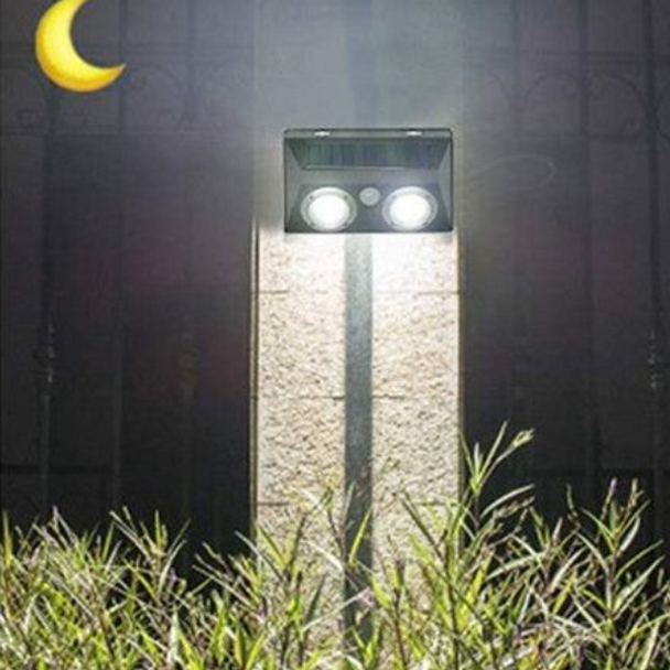 Solar Powered Sensor Wall Light