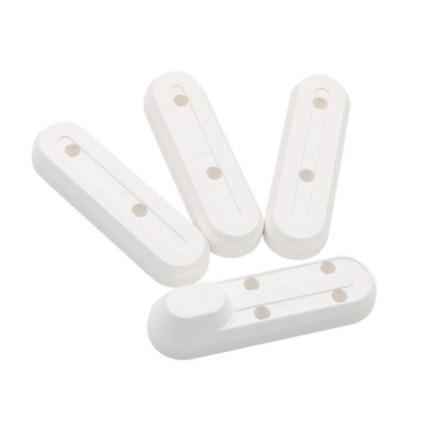 5 PCS 4 in 1 - Xiaomi Mijia M365 Scooter Motor Plastic Protective Cover Waterproof Cover Front and Rear Wheel Protection Blocks, Random Color Delivery