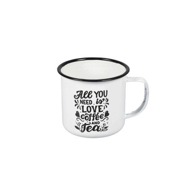 Enamel  Mug With Sayings