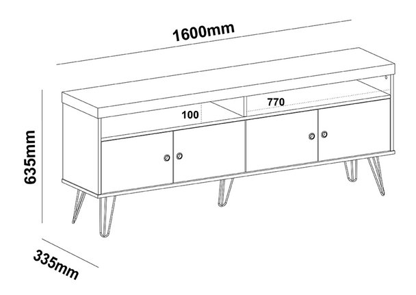 Naida TV Unit