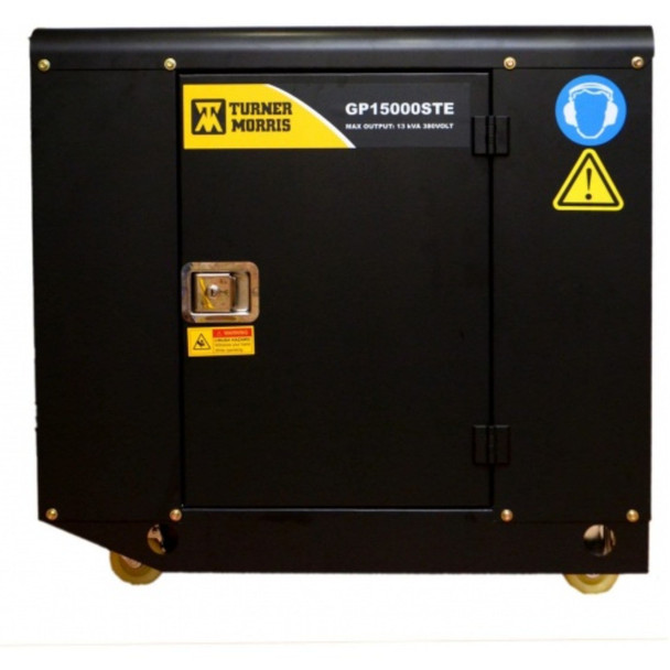 Turner Morris 13Kva Silent Petrol Generator 220V