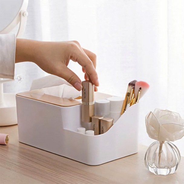 Multifunctional Desktop Tissue Box