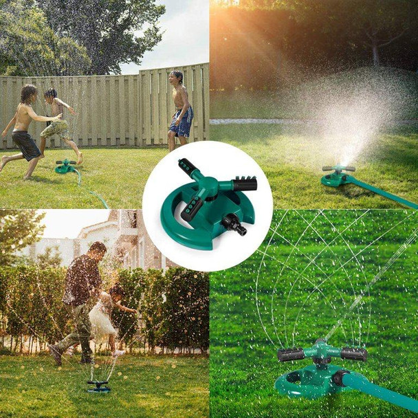 Automatic 360° Rotating Garden Sprinkler - Water-Saving Technology