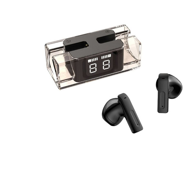 Translucent Bluetooth Headset With Digital Display